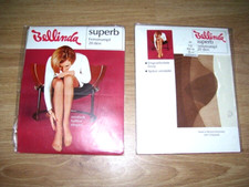Bellinda " superb " 20den Nylonstrümpfe Gr. " 10 " Länge 90cm Hüfthalter Strapse