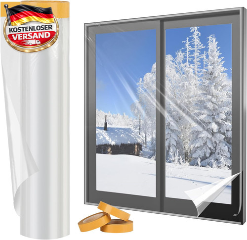 Fenster isolierfolie 6x10m - isolierfolie, 1,6x10m