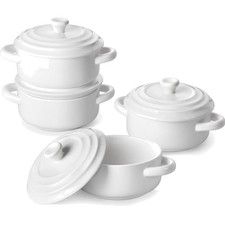 Mini Cocotte Set, 4er-Pack