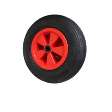 Luftrad 400x100x20-25 Schubkarrenrad Schubkarren Bollerwagen Reifen 4.00-8 PR2