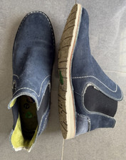 Snipe Herrenschuhe Weich Gr.47 Dunkelblau Wildleder Gut