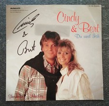 A208 Cindy & Bert Autogramm