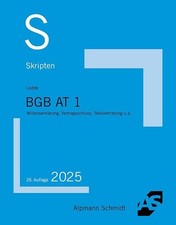 Jan Stefan L&uu Skript BGB AT