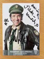 Helmfried von Lüttichau AK ARD Hubert und Staller original signiert