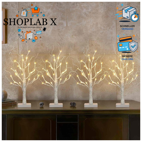 Lichterbaum 4er set - lichterbaum,