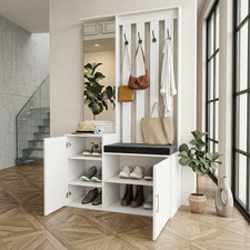 Garderoben-Set mit Spiegel