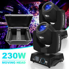 230W 7R Sharpy Beam Zoom Moving Head 17Gobo 16 Prisma DMX Bühnenlicht+Flightcase