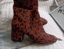 h m Stiefel Leopard Gr. 38. Neu