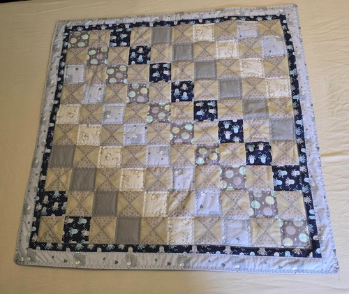 Patchwork krabbeldecke - patchwork,