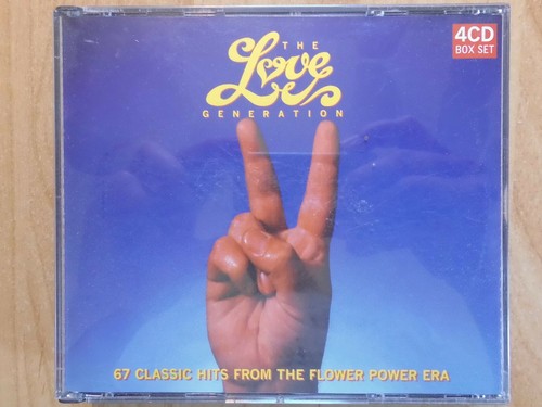 The love generation 4cd box - love,