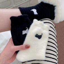 2 Paar Premium Katzen Socken Weiche Plüsch Socken sehr warm Winter flauschig