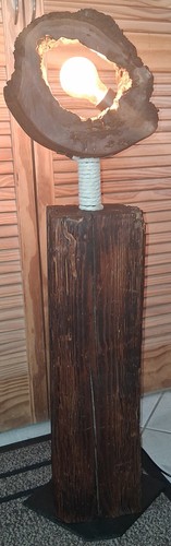 Handgefertigte stehlampe - handgefertigte,