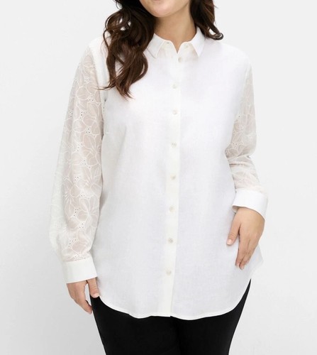 Sheego damen hemd bluse - hemd,