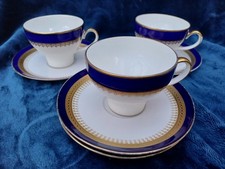 Kaffeetassen Service Set Echt Kobalt Blau Eschenbach Tassen Teller