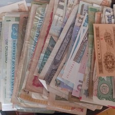 20 Banknoten Welt Lot aus