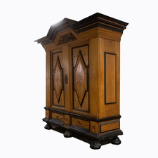 danziger barock bücherschrank
