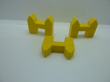 Siedler von Catan 3 Metropolen Metropole Holz Neu Zubehör gelb Städte & Ritter