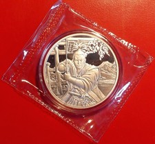 1 OZ Feinsilber Münze Ancient Warrior Samurai 2022 999 er Silber Unze limitiert