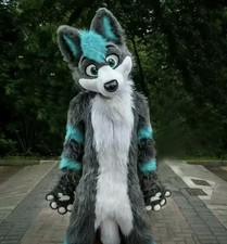 Furry Fursuit Maskottchen Hund