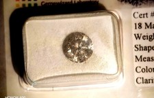 1.73ct Diamant Farbe D Rund