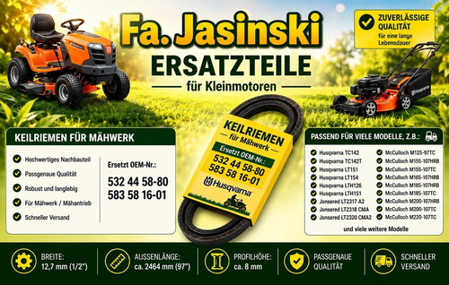 Keilriemen für mcculloch - für,