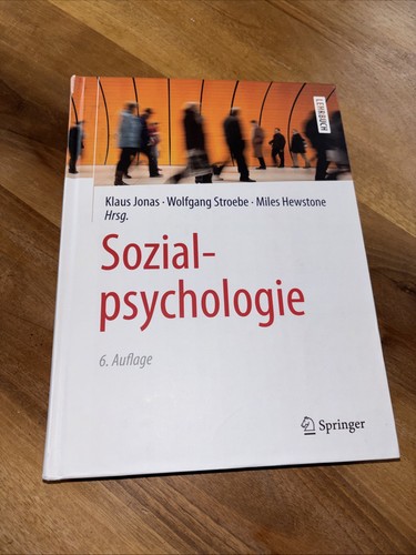 Sozialpsychologie auflage - sozialpsychologie,