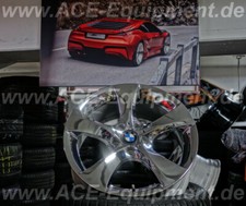 19zoll original BMW X1 Alufelgen passend 5er F10 F11 6er F12 F13 Chromfelgen NEU