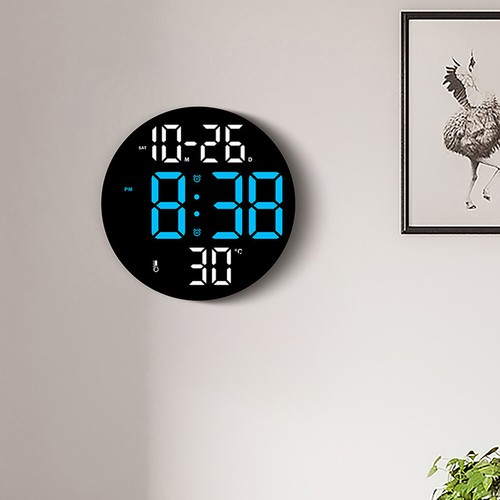 Große led digital wanduhr - große,