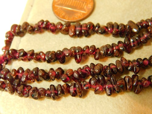 Rhodolit granat splitter - granat,