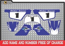 pw50 Aufkleber Grafik Yamaha