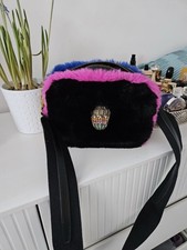 Kurt Geiger London Crossbody Tasche – Bunt, Kunstfell, Sammler, Neuwertig
