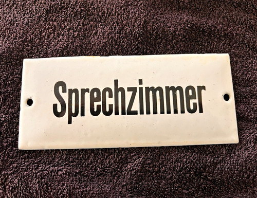 Emailschild antik - emailschild,