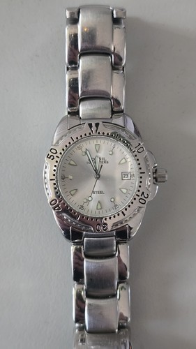 Fossil edelstahl damen uhr - edelstahl,