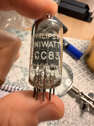 Philips miniwatt ecc83 - philips,