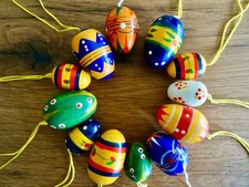 Ostereier, Erzgebirge, DDR