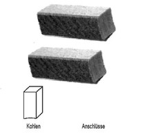 Kohlebürsten Motorkohlen Bosch CSB PST USG PHS PSS - 6,3 x 6,3 x 16mm (2004)