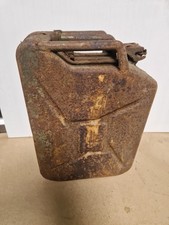 20l Liter Blech Kanister Reservekanister Stahl Blechkanister DDR (d1)