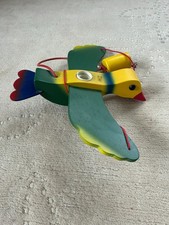 Holzlampe - Bunte Ente, Deckenlampe für Kinder