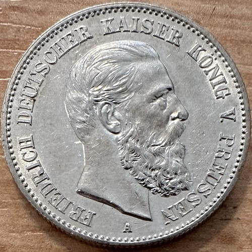 Deutsches reich mark 1888 a - deutsches,