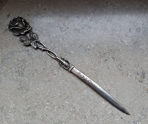 Brieföffner aus 835er silber - brieföffner,