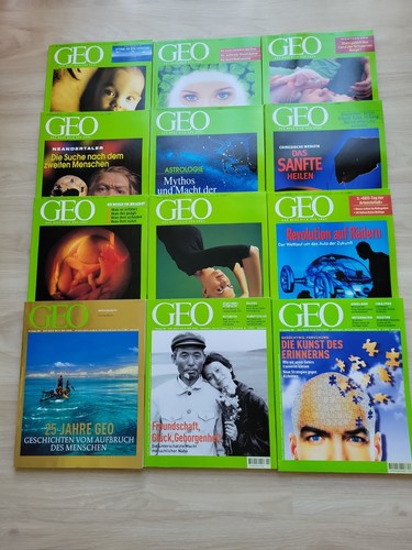 Geo magazin jahrgang - jahrgang, 2001