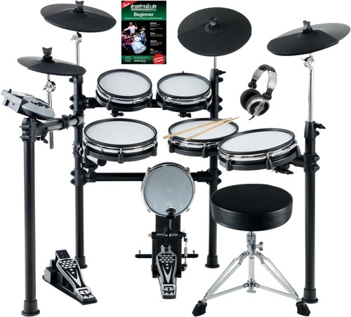 Großes drumset mit - großes,