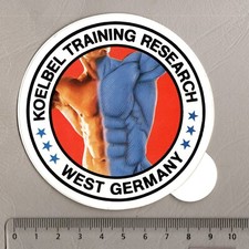 Aufkleber/Sticker KOELBEL Training Research West Germany (A)