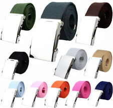 STOFFGÜRTEL BIS 140cm LÄNGE CANVAS BELT 4CM BREIT | HERREN GÜRTEL | DAMEN GÜRTEL