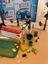 Playmobil 6930 Reitturnier Turnierplatz mit Wassergraben In OVP