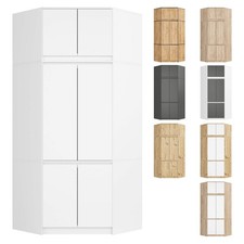 Eckkleiderschrank 100 cm 6