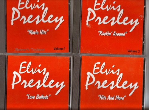 Elvis presley s tchibo - 4, cd's
