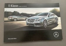 Mercedes-Benz E-Klasse Coupé & Cabrio Broschüre, Prospekt 2015 German deutsch