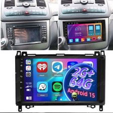 Für Mercedes Benz W639 Vito Viano W906 Sprinter W169 Autoradio Carplay GPS DSP