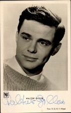Ak Schauspieler Walter Giller, Portrait, Autogramm - 10915908